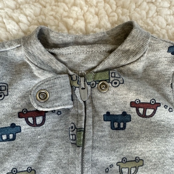 Carter’s Zipper Footie Onesie - Picture 3 of 5